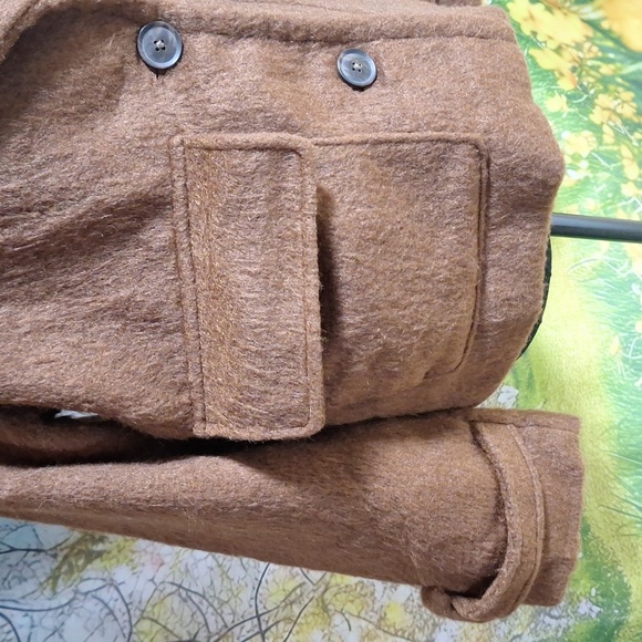 NWT  A new Day brown small pea coat - Picture 2 of 13
